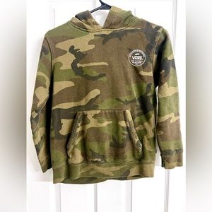 Youth Vans Hoodie Camo - size medium